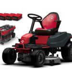 Cramer 82LT107 Aufsitzmäher inkl. 4x Akku und Transport-Schnellladegerät