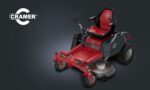 Cramer 82ZT107 Aufsitzmäher inkl. 6x Akku und Transport-Schnellladegerät – Bild 3