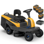 Stiga Swift 372e Rasentraktor inkl. Akkus und Ladegerät
