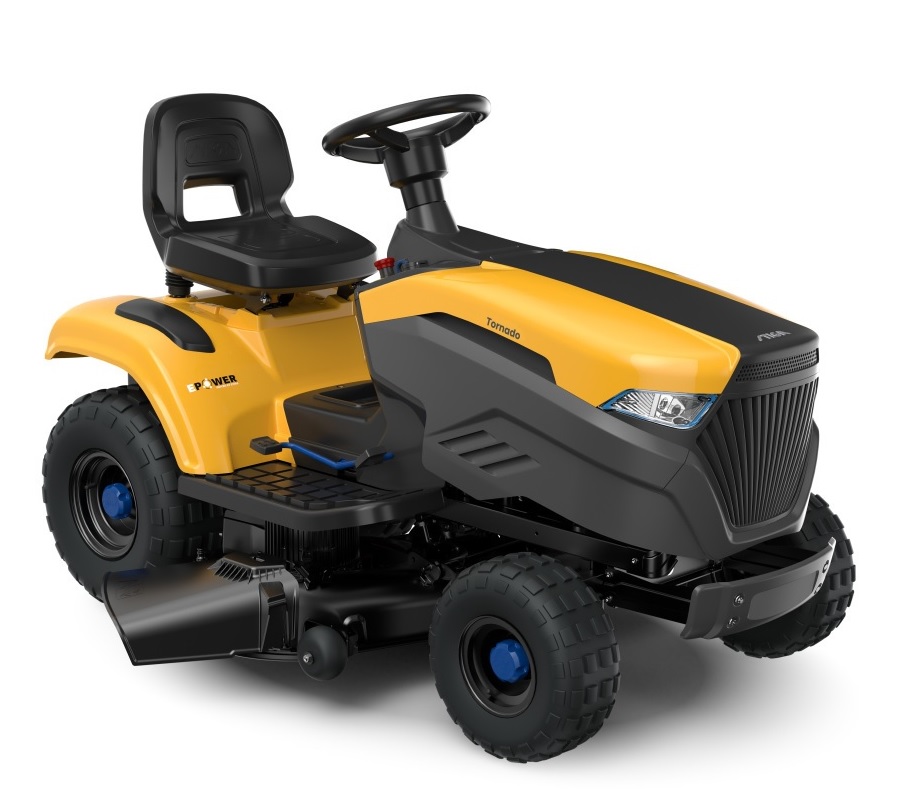 q1 Stiga Tornado 7108e Akku Rasentraktor – Bild 1